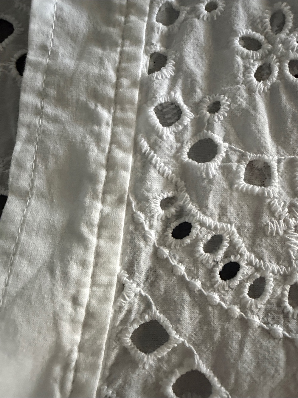 H&M Eyelet Embroidered Cotton Shirt - Picture 9 of 13